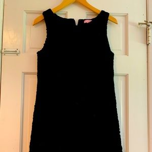 Lilly Pulitzer black little dress.